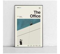 BOBSLA Poster The Office Poster Serie Tv Poster Art Wall Pictures Poster E Stampe Canvas Painting Home Decor 50X70Cm Senza Cornice