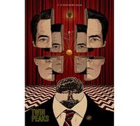 BOBSLA Poster Twin Peaks Poster Vintage Tv Poster Tela Pittura Decor Art Poster E Stampe Home Decor 50X70Cm Senza Cornice