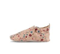 Bobux Soft Sole Enchantment - Scarpe con Suola Morbida per Neonati e Bambini con Apertura Elastica (Beige + Floral, Sistema Taglie Calzature EU, Bimbo (0-5 Anni), età (Range), Media, 9 Mesi, 15 Mesi)