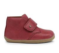 Bobux Step Up Desert Boot_Primi Passi - Uno stivale in pelle con suola flessibile. Comfort e libertà di movimento come andare a piedi nudi, Rosso scuro, 18 EU