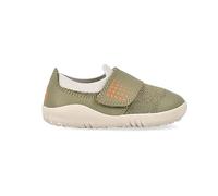 Bobux Step Up Dimension III - Primi Passi - Scarpe da Ginnastica Casual in Pelle per Bambina (Burnt Olive + Fog, Sistema Taglie Calzature EU, Bimbo (0-5 Anni), Numero, Media, 19)