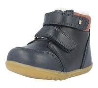 Bobux Step Up Timber Arctic Blu (Navy) Quickdry Vintage-Look Pelle 20 EU
