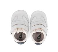 Bobux Suola morbida Pitch Scarpette rispettose, bianco navy, 3-9 meses