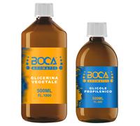 BOCA Base VG+PG 1L | Glicerina Vegetale 500ml + Glicole Propilenico 500ml