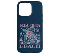 BOCA CHICA BEACH TX TURTLE LOVER SOUVENIR SPIAGGIA COLORATO Custodia per iPhone 15 Pro Max