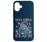 BOCA CHICA BEACH TX TURTLE LOVER SOUVENIR SPIAGGIA COLORATO Custodia per iPhone 16 Plus