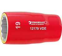BOCA DE LLAVE DE VASO 1/2", VDE - 12179 VDE - 24