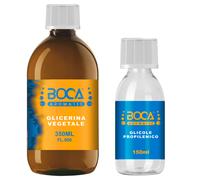 BOCA KIT Base VG+PG 500ml | Glicerina Vegetale 350ml + Glicole Propilenico 150ml