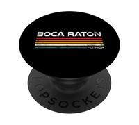 Boca Raton Florida Design retrò Boca Raton FL PopSockets PopGrip Adesivo