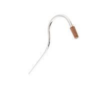 Bocal Bocal Crook professionale per fagotto, tubo in sughero argentato in rame, pezzo di ricambio per strumenti a fiato, ideale per artisti artistici, lunghezza 8, 20,7 cm