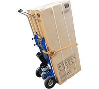 BOCbco 2 Pcs Carrello Saliscale Elettrico, Carrello a Mano Pieghevole su e Giù per Le Scale con Carico 200 Kg, Carrello Salva-Lavoro con Motore Brushless Silenzioso