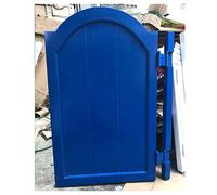 BOCbco Porte Basculanti per Caffè Porta Singola ad Divisorio per Interni in Legno Massello Chiusura Automatica per Balcone Pino, Colore Di Dimensioni Personalizzabili/Blue/90 * 90Cm