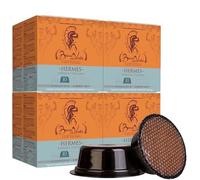 BOCCA DELLA VERITA - 10 Capsule Caffè HERMES con Confezione Protettiva Caffe Espresso Tostatura Naturale e Artigianale - Capsule Compatibili con Macchine Nespresso®*, Idee Regalo Made in Italy