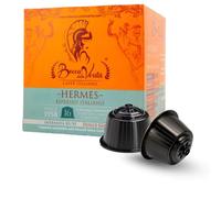 BOCCA DELLA VERITA - 16 Capsule Caffè HERMES Confezione Protettiva Caffe Espresso Tostatura Naturale - Capsule Compatibili Macchina Caffe Nescafè®* Dolce Gusto®, Idee Regalo Made in Italy