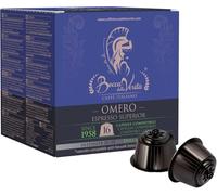BOCCA DELLA VERITA - 16 Capsule Caffè OMERO Confezione Protettiva Caffe Espresso Tostatura Naturale - Capsule Compatibili Macchina Caffe Nescafè®* Dolce Gusto®, Idee Regalo Made in Italy