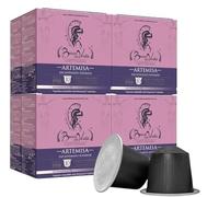 BOCCA DELLA VERITA - 40 Capsule Caffè Decaffeinato ARTEMISA Confezione Protettiva Caffe Espresso Tostatura Naturale e Artigianale - Capsule Compatibili Macchine Nespresso®*, Idee Regalo Made in Italy