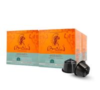 BOCCA DELLA VERITA - 64 Capsule Caffè HERMES Confezione Protettiva Caffe Espresso Tostatura Naturale - Capsule Compatibili Macchina Caffe Nescafè®* Dolce Gusto®, Idee Regalo Made in Italy