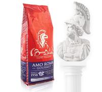 BOCCA DELLA VERITA Caffe in Grani Italiano Arabica e Robusta Idea Regalo AMO ROMA GOURMET Sacco da 1 Kg Caffe Napoli Caffè Espresso Tostato Naturalmente e Artigianalmente, Rainforest e UTZ