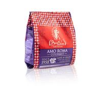BOCCA DELLA VERITA Caffe in Grani Italiano Arabica e Robusta Idea Regalo AMO ROMA GOURMET Sacco da 250 g Caffe Napoli Caffè Espresso Tostato Naturalmente e Artigianalmente, Rainforest e UTZ