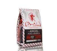 BOCCA DELLA VERITA® Caffe Macinato Sacco da 250g Aroma ANGEL Caffe Arabica per Macchina Caffè Macinato 100% Made in Italy Tostato Naturalmente e Artigianalmente, Rainforest e UTZ