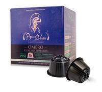 BOCCA DELLA VERITA Capsule Compatibili con Macchina da Caffè Dolce Gusto® Confezione da 16 Capsule di Caffè Italiano Omero Espresso