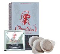 BOCCA DELLA VERITA® - Scatola da 15 E.S.E. Capsule ANGEL Gusto Arabica 100%, Capsule Compatibili con Macchina da Caffè E.S.E. dm 44mm, Kapsule 100% Biodegradabili, 100% Made in Italy