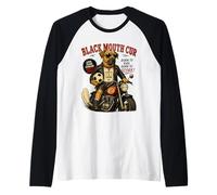 Bocca Nera Cur Giro Moto Giocare Calcio Calcio Calcio DIGOR Maglia con Maniche Raglan