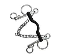 Bocca per morso di cavallo in stile occidentale con ganci a catena per