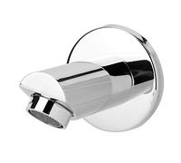 Bocca per vasca, filettatura G1/2 pollici Rame 3,5 × 1,2 pollici Installazione nascosta rotonda Rubinetto per doccia Vasca da bagno Bocca universale per vasca da bagno con giunto