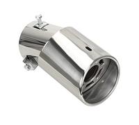 Bocca Scarico 1PCS Silenziatore Di Scarico Per Auto Universale In Acciaio Inossidabile Rotondo Tubo Di Scarico Per Auto Silenziatore Di Coda Accessori Per Auto