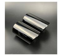 Bocca Scarico Per Passat B6 B7 Per VW CC Per Beetle Per Audi TT Per Accessori Per Copertura Tubo Marmitta Punta Di Scarico Per Auto(Black 2pc)