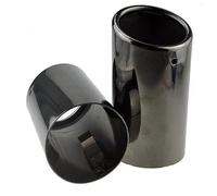 Bocca Terminale Tubo Per BMW E46 E38 E90 E60 E36 F30 F30 Per X3 E83 2 Pezzi/set Punte Per Marmitta Di Scarico