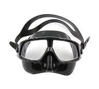 Boccaglio con ampia visuale anti-appannamento in vetro temperato per immersioni, pratica snorkeling con cinghia regolabile per adulti Wide View vetro temperato anti-appannamento con cinturino