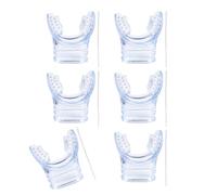 Boccaglio Da Snorkeling Traspirante Per Uso Subacqueo Prolungato Cuscini Flessibili Per Viso A Prova Perdite Pronti Viaggio Maschera Portatile