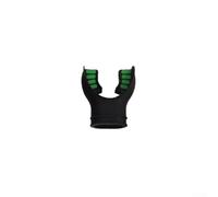 Boccaglio in morbido silicone per ridurre l'affaticamento della mascella durante le immersioni (verde)