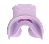 Boccaglio in silicone per immersioni, compatibile con la maggior parte dei regolatori respiratori (viola lavanda)