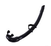 Boccaglio leggero in PVC progettato per respirare senza sforzo e resistenza all'acqua, adatto per diverse attività subacquee e allenamento (nero)