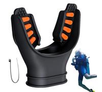 Boccaglio per immersioni - Bocchino regolatore modellabile in silicone con fascetta, morso durevole e confortevole per immersioni quotidiane e viaggi (diversi colori)