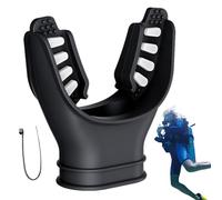 Boccaglio per immersioni - Bocchino regolatore modellabile in silicone con fascetta, morso durevole e confortevole per immersioni quotidiane e viaggi (diversi colori)