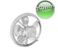 Boccaglio per ventola da Ø 250 mm e per motorino pentavalente da 16 W