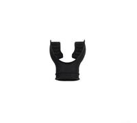 Boccaglio regolatore boccaglio con struttura in silicone modellabile per immersioni confortevoli e riduzione dell'affaticamento della mascella compatibile con la maggior parte delle attrezzature (nero