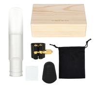 Boccaglio versatile in ottone per sax tenore B per una facile suonabilità e un'eccellente produzione del suono, adatto come regalo per sassofono tenore B bocchino in ottone