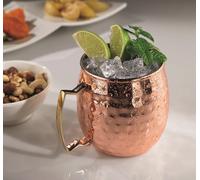 BOCCALE BICCHIERE MOSCOW MULE TAZZA COCKTAIL RAME/INOX PROFESSIONALE BAR TOP