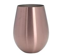 Boccale da birra in acciaio inox da 500 ml, tazza per bevande in metallo monoparete antiruggine, barattolo per bevande di grande capacità per birra, vino e caffè, boccale per