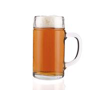 Boccale da birra Stölzle Oberglas Styria/Set di 6 boccali da birra da 1 litro/Robusto boccale da birra/Maßkrug in vetro soda-calce/Lavabile in lavastoviglie
