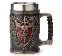 Boccale da cavaliere con teschio alato e spada d'onore Veronese WU77604A4