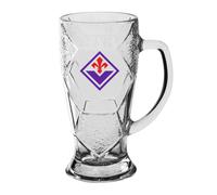 Boccale di vetro da birra 680ml compatibile con Fiorentina