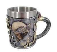 Boccale teschio mask Steam Punk cm. 13x11 h