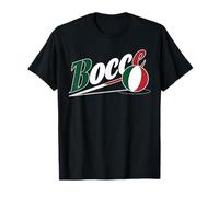 Bocce Ball Team Sport Bandiera Nazionale Italiana Fan Bocci Boccie Maglietta
