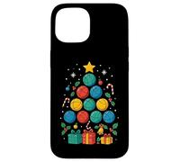 Bocce Bocci Albero di Natale Natale Custodia per iPhone 15